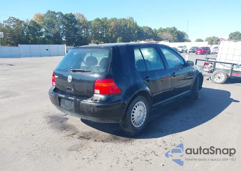 2002 Volkswagen Golf Gl 2.0L z USA, uszkodzony, nr VIN 9BWFK61J124047473